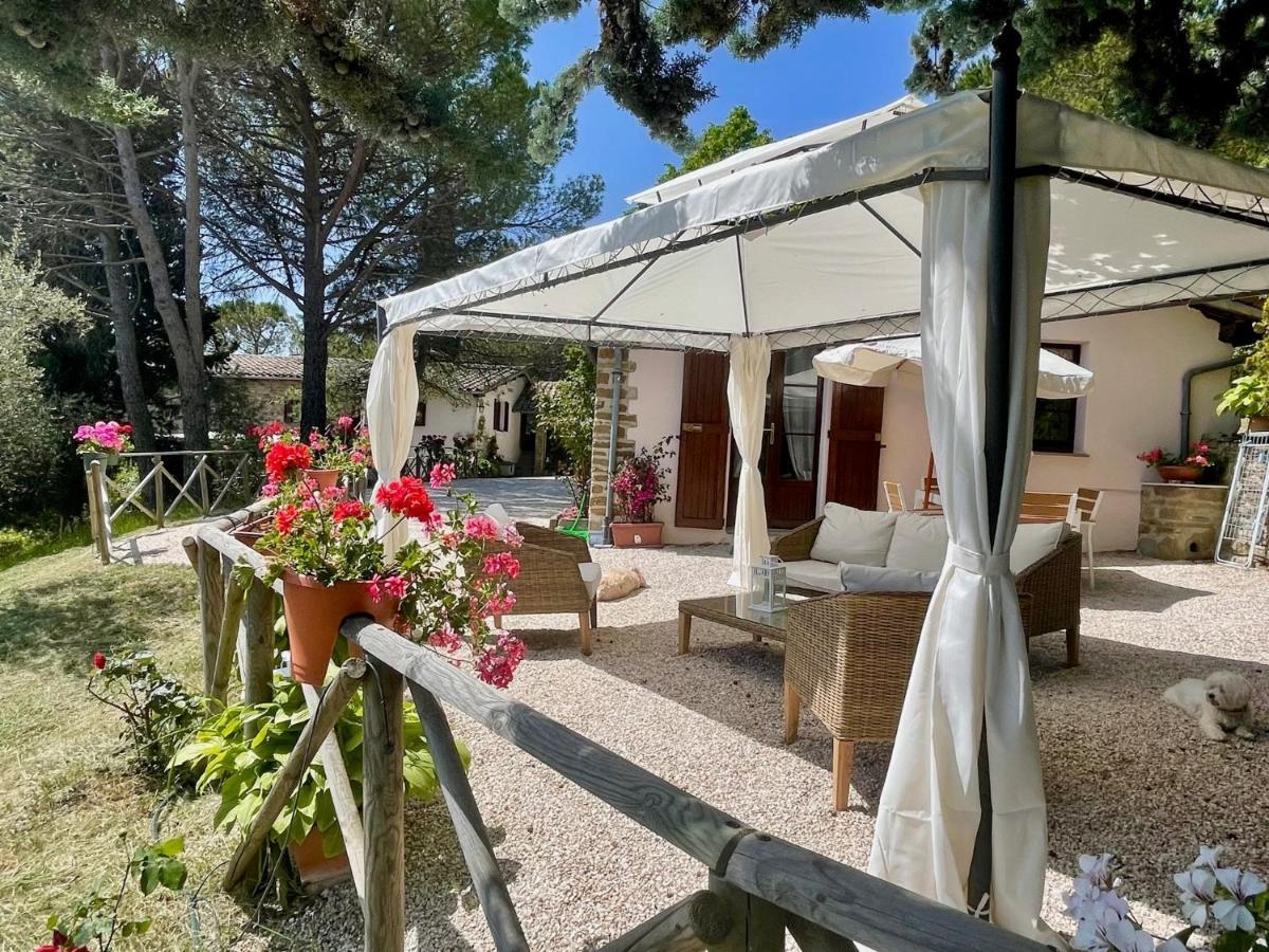 La Panoramica Gubbio - Maison De Charme - Casette E Appartamenti Self Catering Per Vacanze Meravigliose! エクステリア 写真