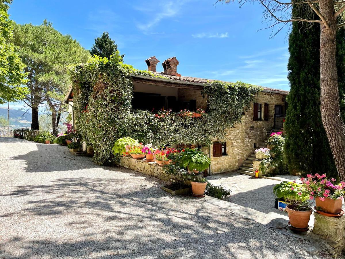 La Panoramica Gubbio - Maison De Charme - Casette E Appartamenti Self Catering Per Vacanze Meravigliose! エクステリア 写真