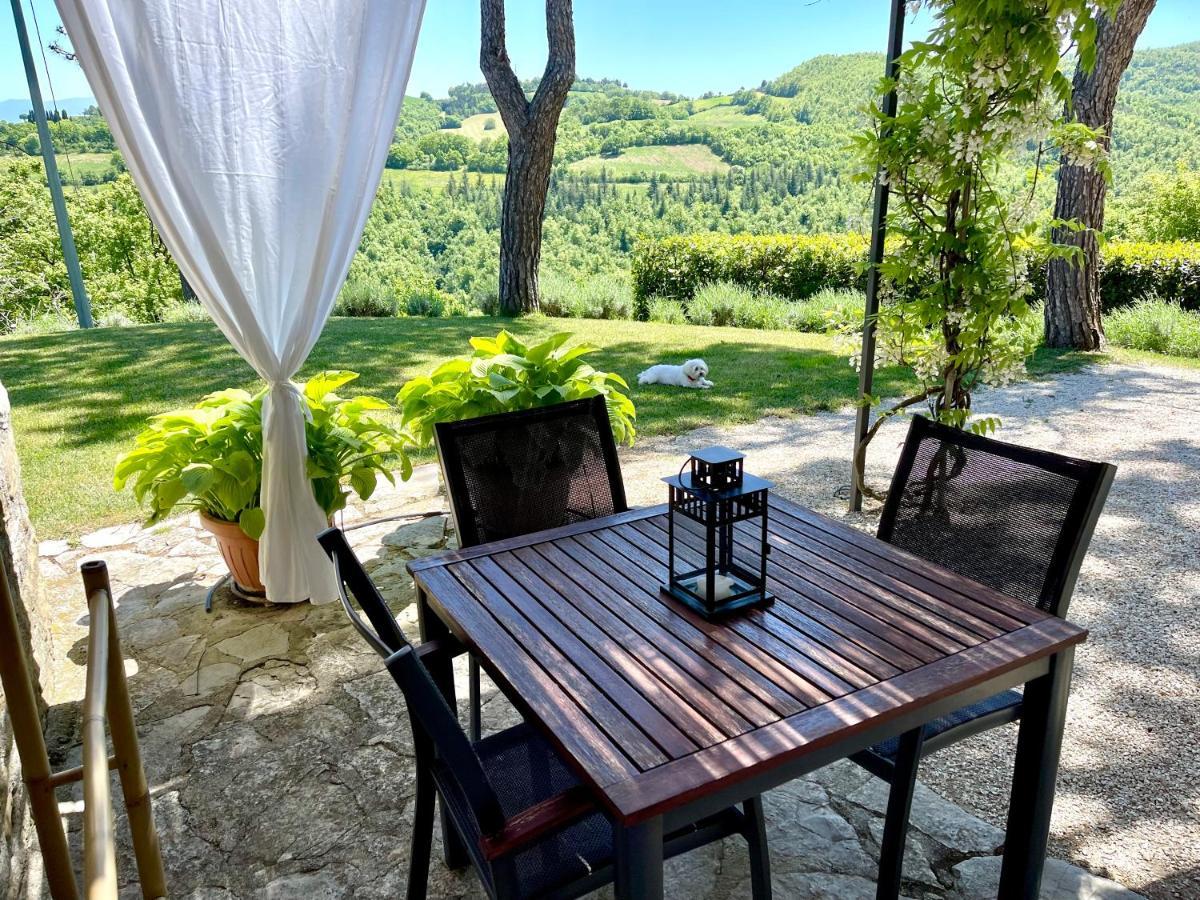 La Panoramica Gubbio - Maison De Charme - Casette E Appartamenti Self Catering Per Vacanze Meravigliose! エクステリア 写真